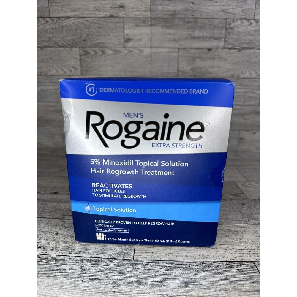 Rogaine 60ml Topical Solution Hair Regrowth Treatment for Men Exp. 09/25